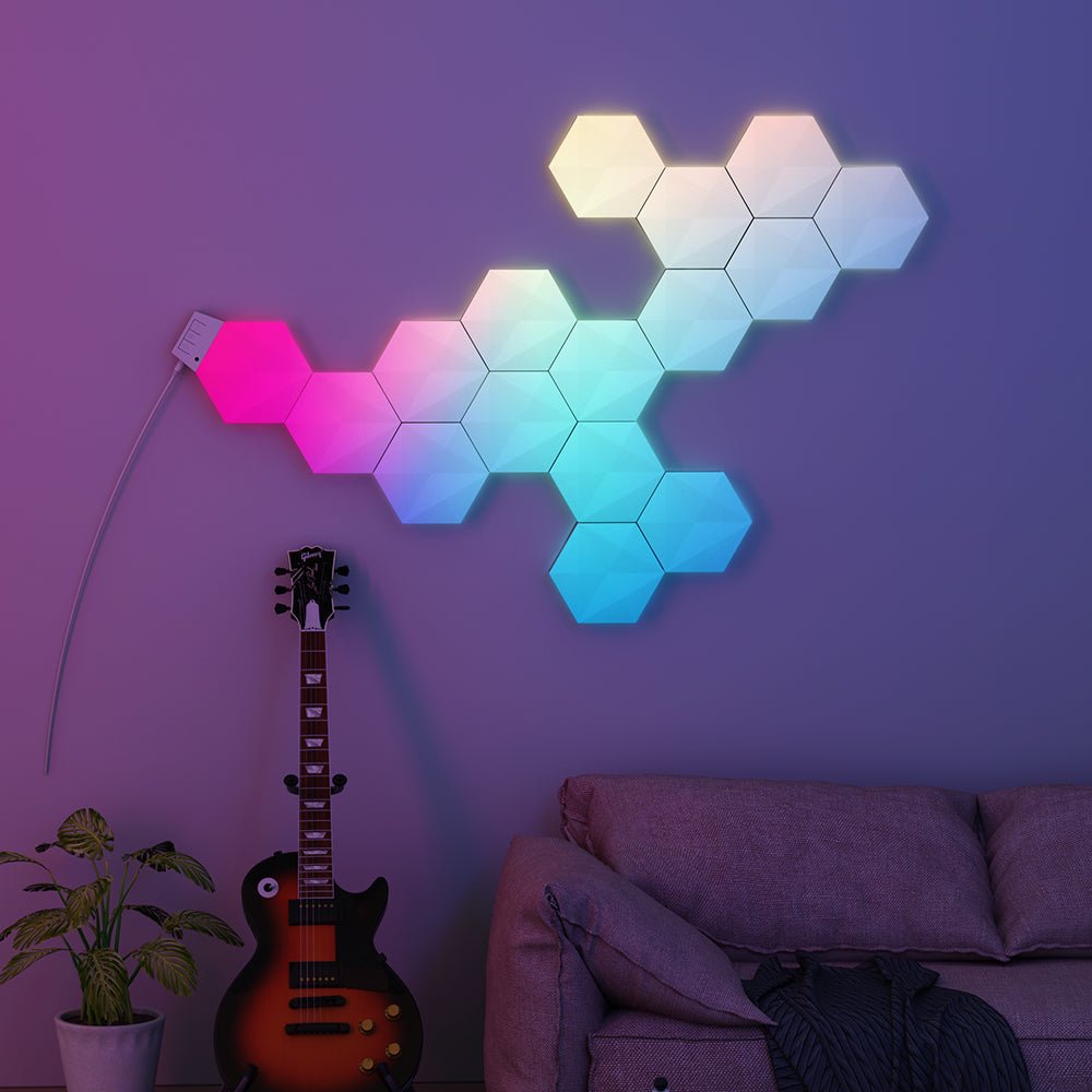 RBGIC Hexagon Wall Panels - Bright.RLeds